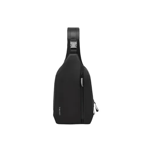 TINYAT Полиэстер Sling Сумка Маленькая Унисекс Черная Серая