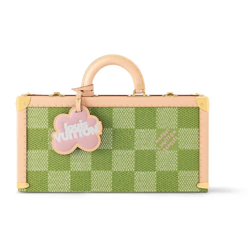 LOUIS VUITTON LV X Tyler Коллаборация Шахматы Кожа Сумка Унисекс Зеленый