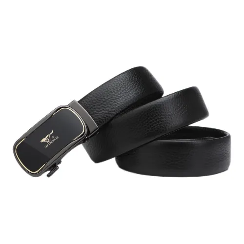 SEPTWOLVES Бизнес Улучшенный Удобный Ремни из Натуральной Кожи Мужские
