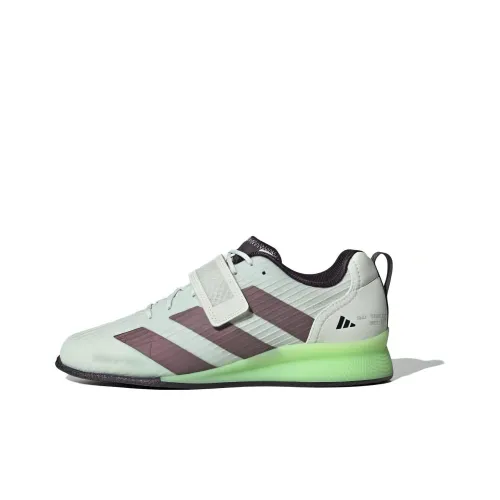 Adidas Adipower WEIGHTLIFTING 3 Low Топ Тренировочные Кроссовки Унисекс Зеленый