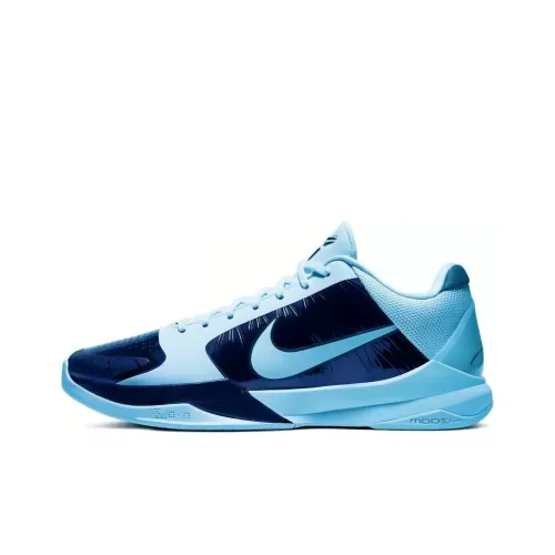 Nike Zoom Kobe 5 Protro 'Deep Royal Blue' Противоскользящий Низкий Топ Баскетбольные Кроссовки Мужские Синий