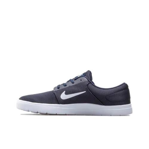 Nike SB Portmore Скейтборд Кроссовки Низкие Темно-Синие Унисекс