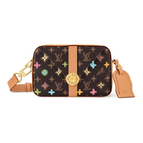 LOUIS VUITTON Tyler Коллаборация Сумка через плечо из кожи Мужская Многоцветная