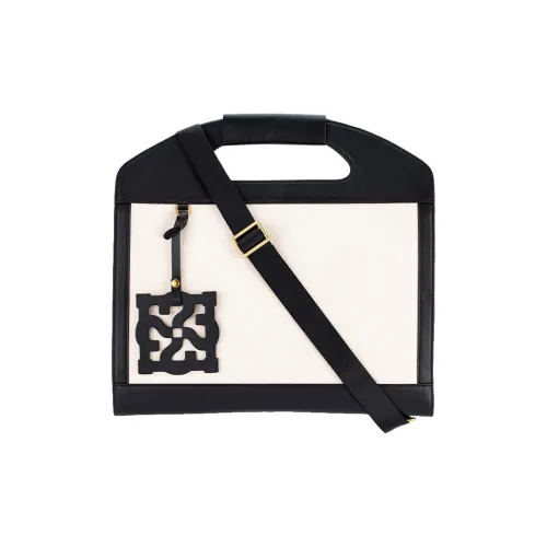 Y NOT Коровья кожа Ноутбук Сумка Доска для ноутбука Сумка через плечо Сумка Большая Женская Черная