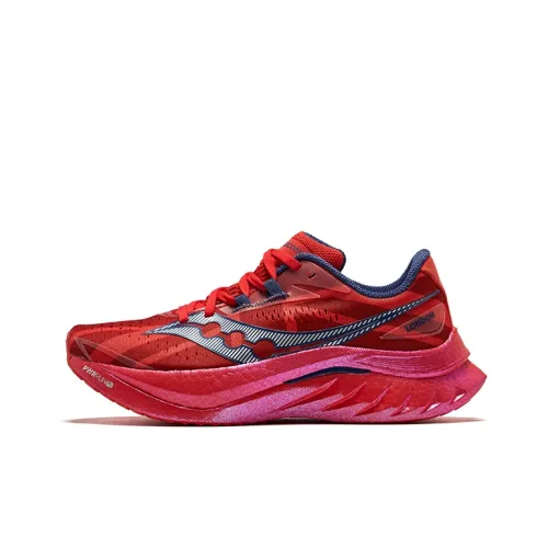 Saucony Endorphin Speed Brown 4 Беговые кроссовки Низкий Топ Красный Женские