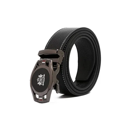 SHERIDAN Бизнес Автоматическая Застежка Элегантный и Удобный Ремешки из Коровьей Кожи Мужской Черный