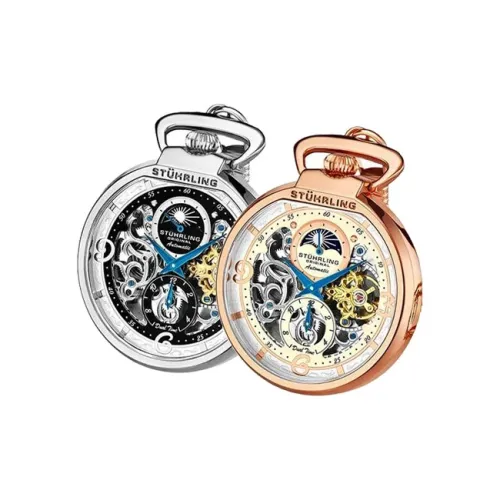 STUHRLING Механические карманные часы унисекс Movement