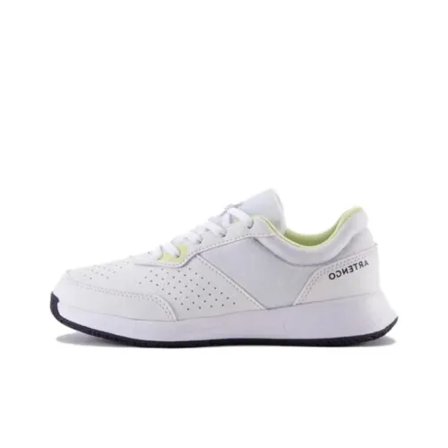 DECATHLON Теннисные кроссовки Low Top Белый Желтый Унисекс