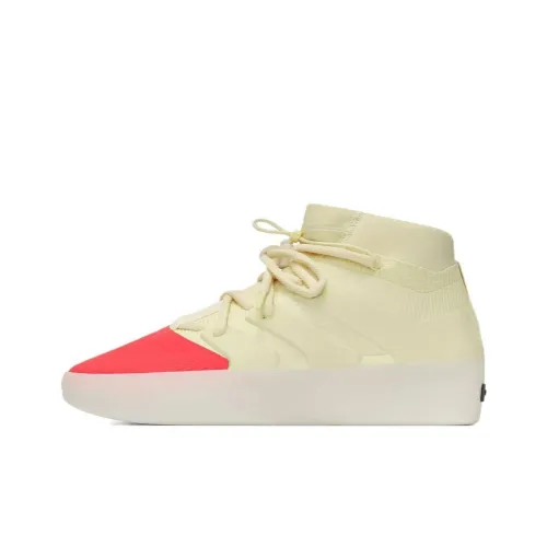 Adidas Originals Athletics Баскетбольные кроссовки MID Топ Светло-желтый Розовый Мужской