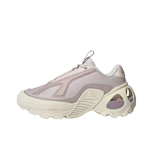 Adidas Edge Runner Slip-Resistant Низкие Беговые Кроссовки Унисекс Розовые