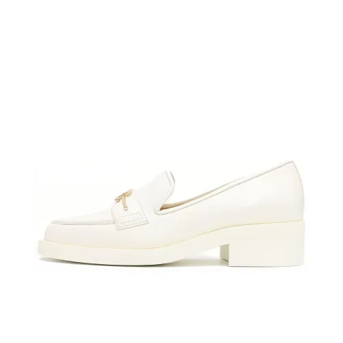 CHANEL Лоферы Белые Женские