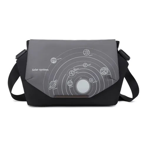 TAKI ПУ (полиуретан) Fashion casual Универсальная сумка через плечо сумка на плечо унисекс черный серый серо-синий