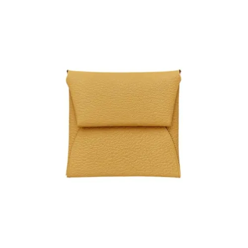 HERMES Bastia Кошельки Пшеница STACK Желтый Мужской