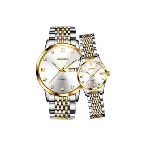 Jin Shi Dun Механический Movement Унисекс Часы 39 мм Белые