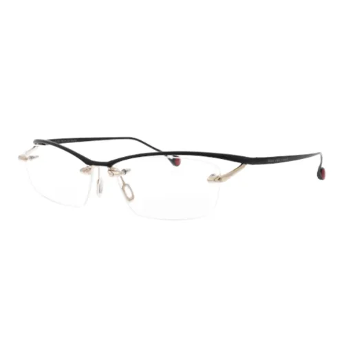 KEN OKUYAMA Титан Прямоугольные Солнцезащитные очки Унисекс Черный