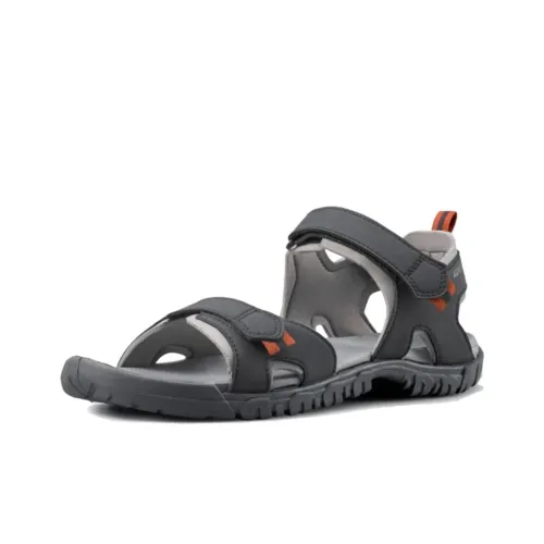 DECATHLON Пляжные сандалии, серый, мужской