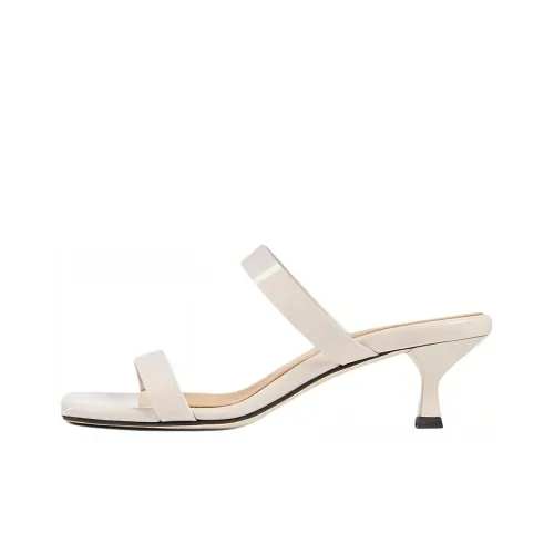 DEAR FRANCES Слипоны 5 см Женские Кремовые