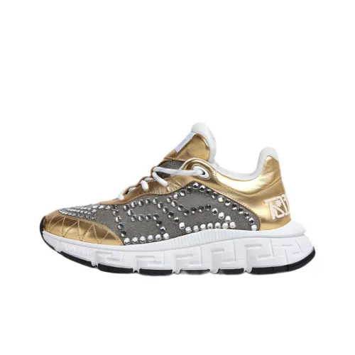 VERSACE Trigreca Low Топ Толстая подошва Кроссовки