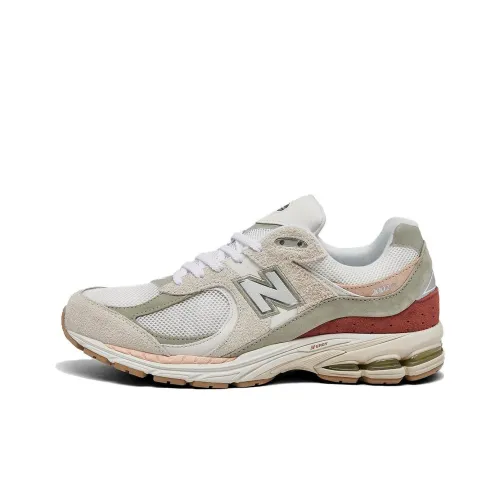 New Balance NB 2002R Устойчивый к истиранию Дышащий Низкий Топ Повседневная Беговая Обувь Мужская Серый Коричневый