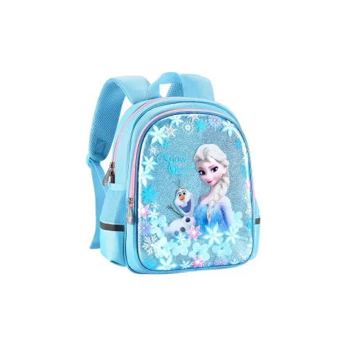 DISNEY FROZEN Серия Полиэстер Большая Емкость Сумка Рюкзак Маленький Детский Синий Розовый