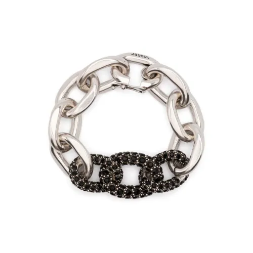 ISABEL MARANT Латунь Алюминий Кристалл Стекло Браслеты Женские Серебристый