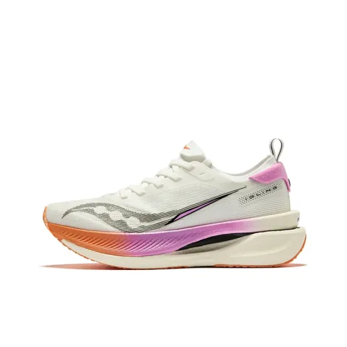Saucony IDLING Cruise 2 Low Топ Беговые кроссовки Белый Фиолетовый