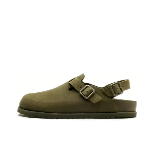 Birkenstock Повседневная обувь Унисекс Оливково-зеленый