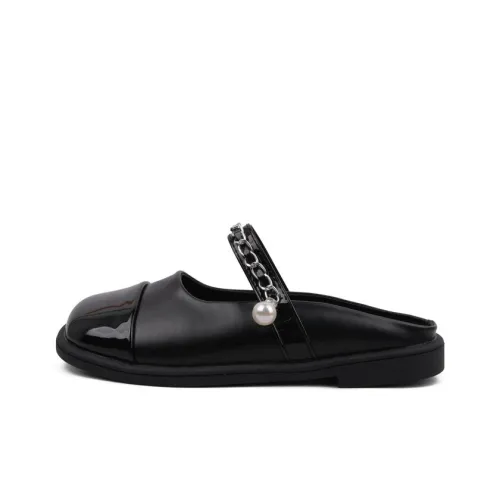 Тапочки для дома с принтом персика женские