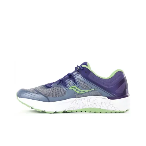 Saucony Guide Iso2 Guide Амортизация Низкий Топ Беговые кроссовки Женские Фиолетовый