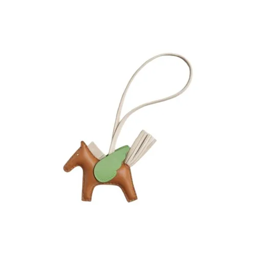 HERMES Телячья кожа Подвески Унисекс Оранжевый