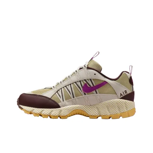 Nike Air Humara Беговые кроссовки Низкий топ Бежевый Желтый Мужской
