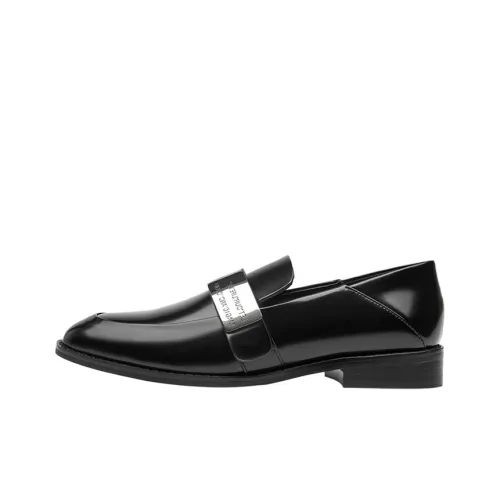 SHOESZOOO Лоферы Хепберн - черные женские
