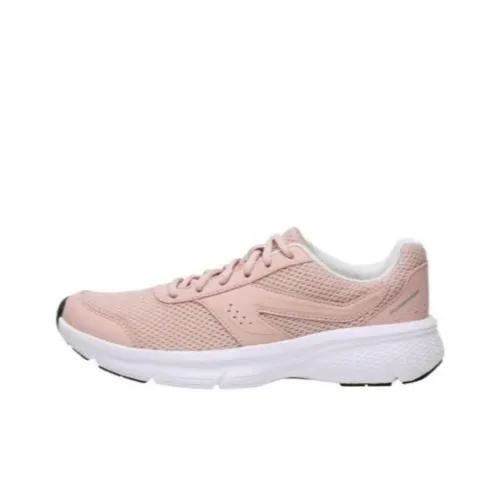 DECATHLON Беговые кроссовки Low Top Серый Розовый Женские