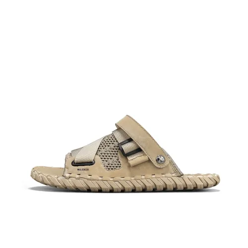 Черные сандалии Saudi с хвостиком оленя для мужчин