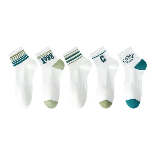 MIIOW Низкие носки унисекс упаковка из 5 пар