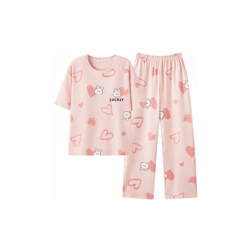 XIFUSHI Пижамный комплект женский розовый