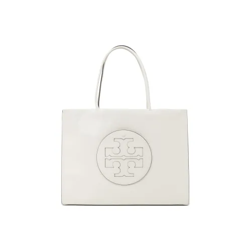 TORY BURCH Ella Кожа Тоут Сумка Сумка для покупок Сумка на плечо Сумка Обычный Women's White