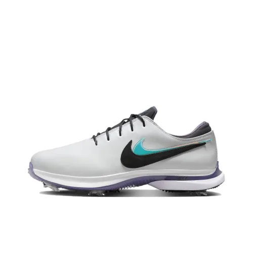 Nike Air Zoom Victory Tour 3 Обувь для гольфа Низкий Топ Белый Черный Фиолетовый Мужской