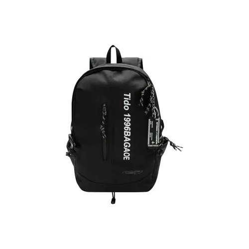 GF Nylon Backpack Large Unisex Black GF Нейлон Рюкзак Большой Унисекс Черный