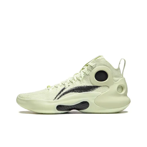 LINING Charming ULTRA Баскетбольные кроссовки MID Топ Светло-фруктовый зеленый Мужской