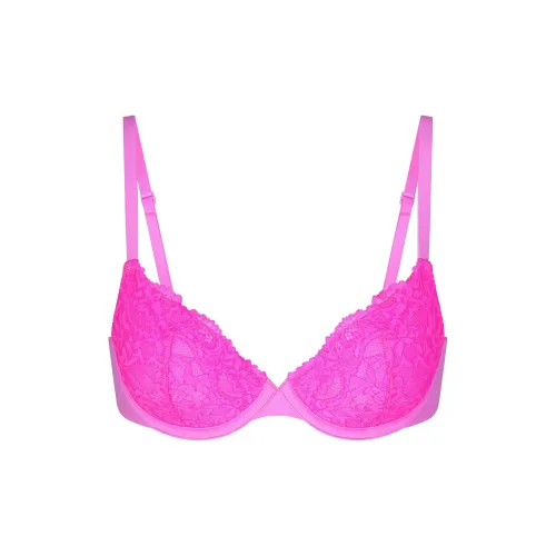 SKIMS Бюстгальтер Женский Неон Розовый Неон Розовый