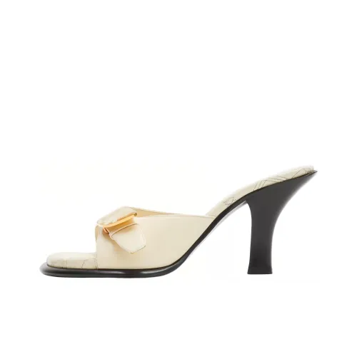 Burberry Слипоны Женские Бежевые