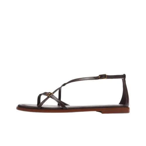 COACH Jenni Сандалии с одним ремешком женские темно-коричневый