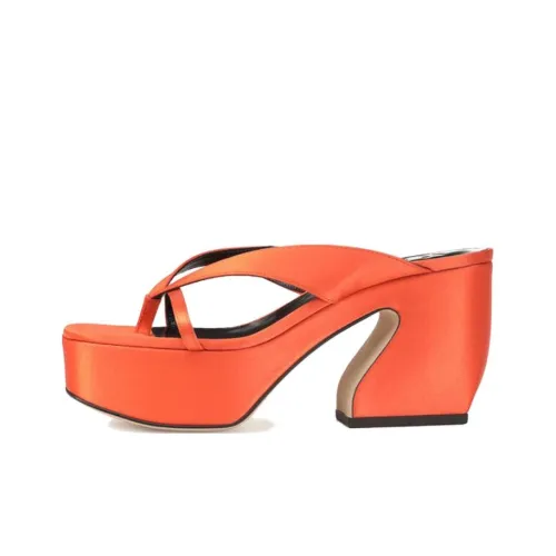 SERGIO ROSSI Слипоны Orange Женские