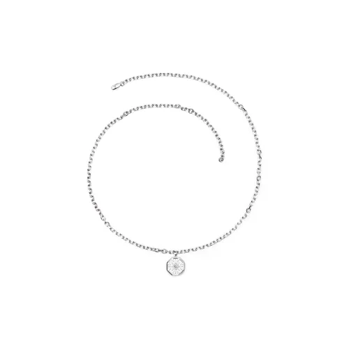 Растворение Титановая сталь Ожерелья Унисекс