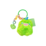 Плюшевый зубастый снежный монстр - зеленый