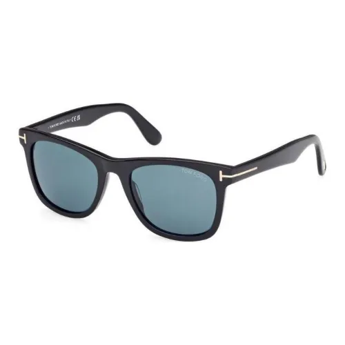 TOM FORD Квадратные солнцезащитные очки женские черные