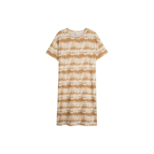 Sha Qian Ночная сорочка Лето Женские Хаки