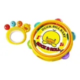 Желтая уточка модель: тамбурина + ручной качалка