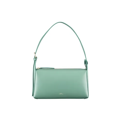 A.P.C Сумка Baguette из коровьей кожи сумка через плечо женская жадеит зеленый
